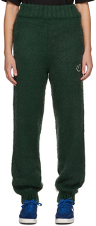 Зеленые спортивные штаны с вышивкой ADER error