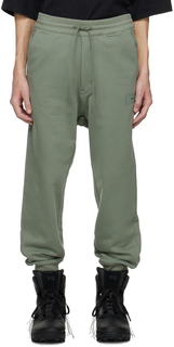 Зеленые спортивные штаны с манжетами Stone Y-3