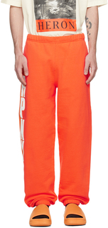 Оранжевые брюки для отдыха HPNY Heron Preston