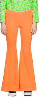 Оранжевые брюки для отдыха на резинке ERL