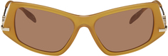 Оранжевые солнцезащитные очки «кошачий глаз» Burberry
