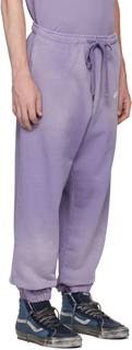 Пурпурные спортивные штаны с принтом Jazzy Guess