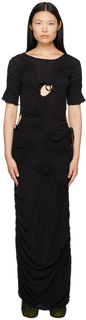 Черное платье макси Markiza J.Kim
