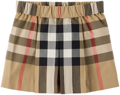 Юбка в клетку Baby Beige Archive бежевый Burberry