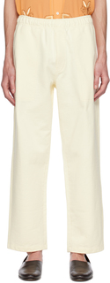Белые спортивные штаны с тремя карманами Bode