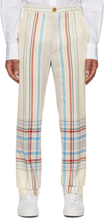 Off-White круизные брюки Vivienne Westwood