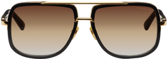 Черно-золотые солнцезащитные очки Mach-One Dita
