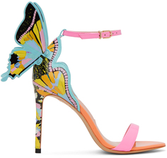 Разноцветные босоножки на каблуке Chiara Sophia Webster