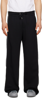 Черные спортивные штаны на кулиске Dolce &amp; Gabbana
