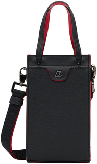 Черно-красная сумка Nano Ruistote Christian Louboutin