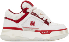 AMIRI Бело-красные кроссовки MA-1
