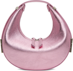 Розовая мини-сумка Toni металлик OSOI