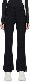 Moncler Grenoble Черные брюки с нашивками