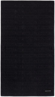 Черное пляжное полотенце Kvadrat/Raf Simons