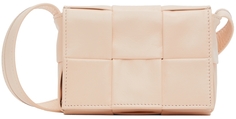 Розовая мини-сумка-кассета Bottega Veneta