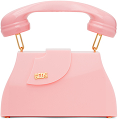 Розовая сумка Call Me Comma GCDS