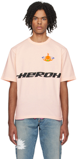 Розовая футболка Globe Burn Heron Preston