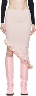 Розовая юбка-миди с оборками для малышки Emily Watson