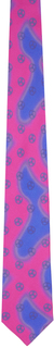 Розово-фиолетовый футбольный галстук Liberal Youth Ministry