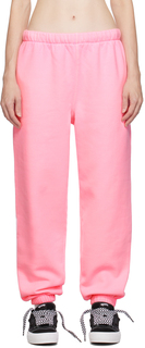 Розовые брюки для отдыха на резинке ERL