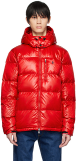 Красная стеганая куртка-пуховик Polo Ralph Lauren