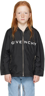 Детская черная куртка 4G Givenchy