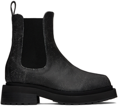 Черные ботинки-майки Eckhaus Latta