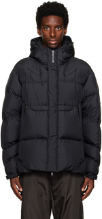 Moncler Черный Пуховик Jarama