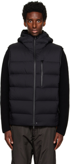 Moncler Черный пуховик Tamega