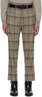Бежево-коричневые круизные брюки Vivienne Westwood