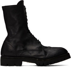 Черные ботинки 791V Guidi
