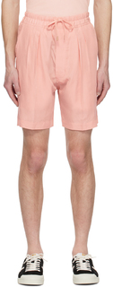 Розовые шорты со складками TOM FORD