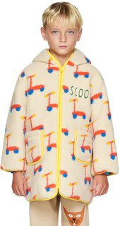 Детское бежевое пальто Scoot Jellymallow