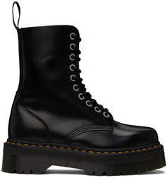 Черные ботинки 1490 Quad Square Square Dr. Martens