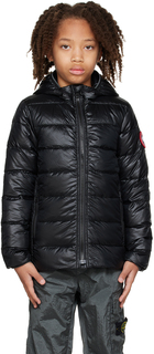 Детский черный пуховик Crofton Canada Goose Kids