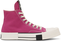 Розовые кроссовки Rick Owens DRKSHDW Converse Edition TURBODRK Chuck 70