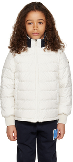 Moncler Enfant Kids Off-White Пуховик Akio