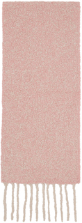 Розовый шарф из барвинка Holzweiler