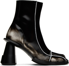 Черные ботинки Elle для водителей Henrik Vibskov
