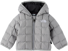 Baby Grey Утепленная двусторонняя куртка Meld grey The North Face Kids