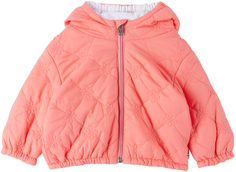 Детская Розовая Куртка С Капюшоном Розовый Marni