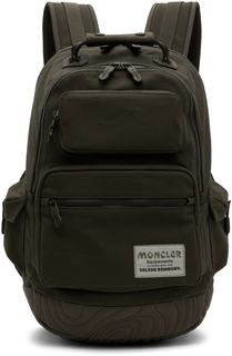 Рюкзак цвета хаки Moncler x Salehe Bembury Moncler Genius