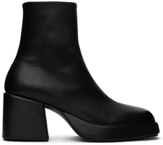 Черные ботинки Plattino Marsell