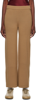 Светло-коричневые брюки Visone для отдыха Max Mara Leisure
