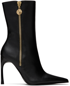 Черные ботинки Sadie Versace Jeans Couture