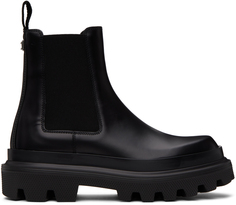 Черные ботинки челси с петлями Dolce &amp; Gabbana