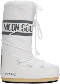 Moon Boot White Icon Сапоги