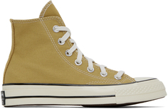 Бежевые винтажные кроссовки Chuck 70 Converse