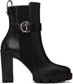 Черные ботинки челси CL Lug Christian Louboutin