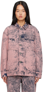 Розовая джинсовая рубашка Hopper etudes Études